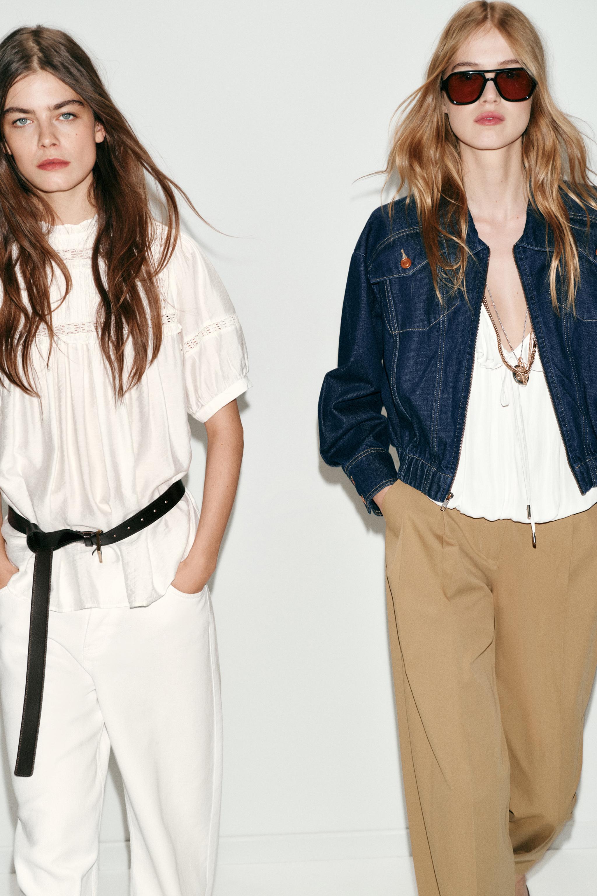 BLOUSON BOMBER EN DENIM Z1975